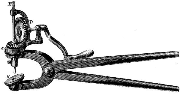 NEVERGOLD & STACKHOUSE'S TONGS DRILL.