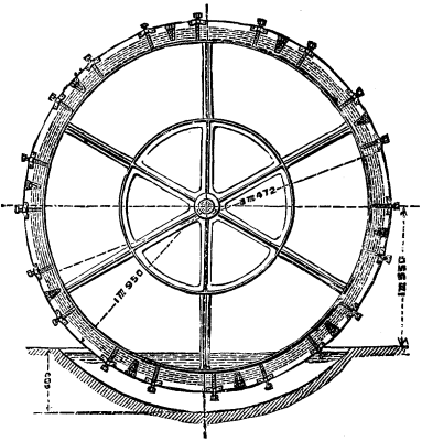 FIG. 6.--ECHANGEUR TRANSVERSE SECTION.